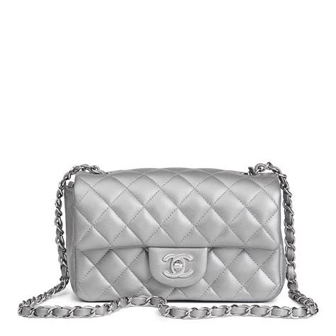 chanel mini 22 silver|Chanel handbags.